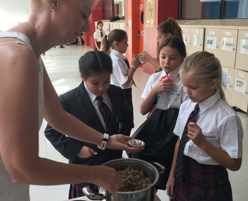 Whizz Pop Bang cricket pasta tasting