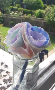 Whizz Pop Bang chromatography flowers