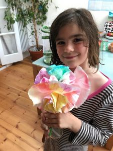 Whizz Pop Bang chromatography flowers