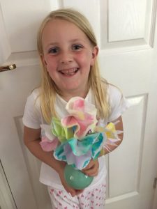 Whizz Pop Bang chromatography flowers