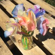 Whizz Pop Bang chromatography flowers