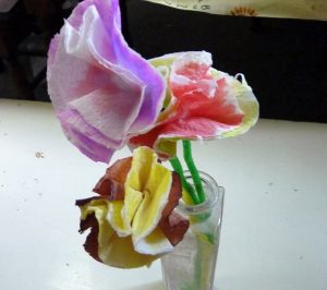 Whizz Pop Bang chromatography flowers