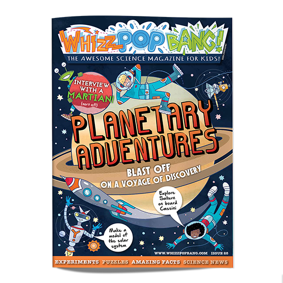 Whizz Pop Bang science magazine Issue 28 cover SMALL