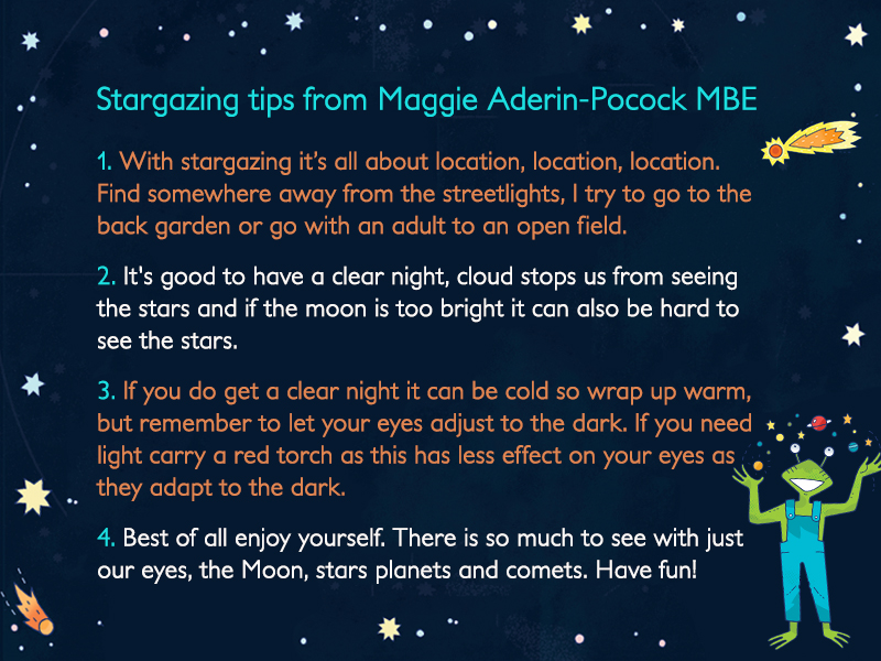 Top star gazing tips from Maggie Aderin-Pocock