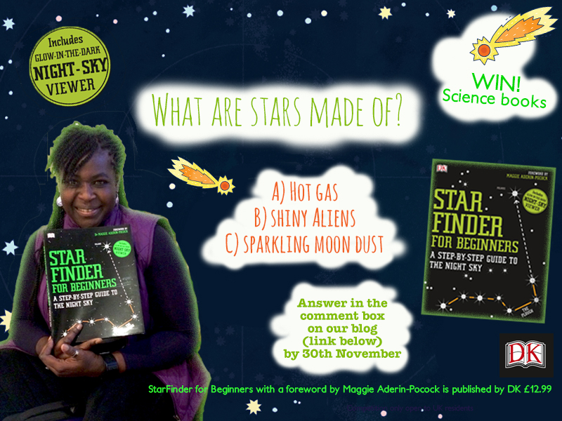 WPB online science book competition Star Finder for beginners with forward by Maggie Aderin-Pocock
