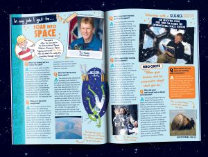 Whizz Pop Bang magazine interview with ESA astronaut Tim Peake