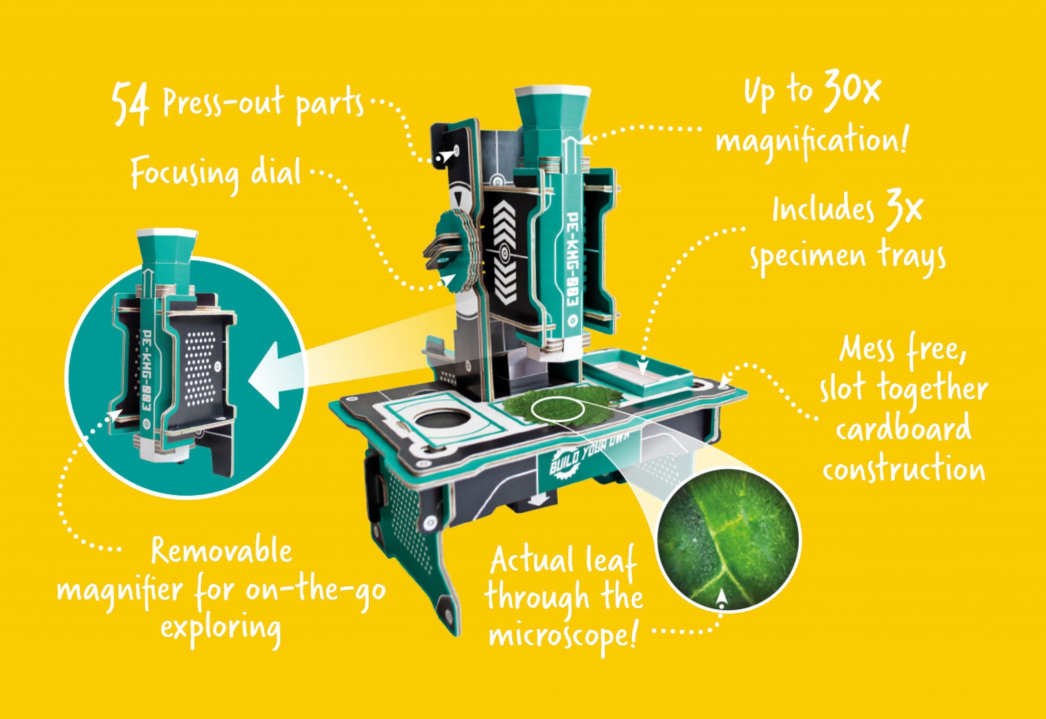 build your own personalised microscope by build your... COMPETITION CLOSED: WIN a Build Your Own microscope kit! – Whizz Pop ...