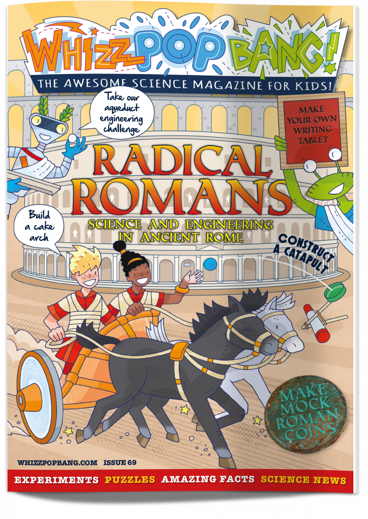 Children's science magazine about Romans