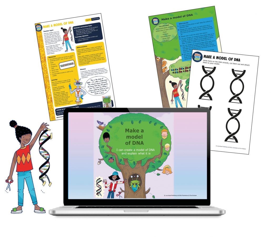 year 6 science lesson pack on DNA