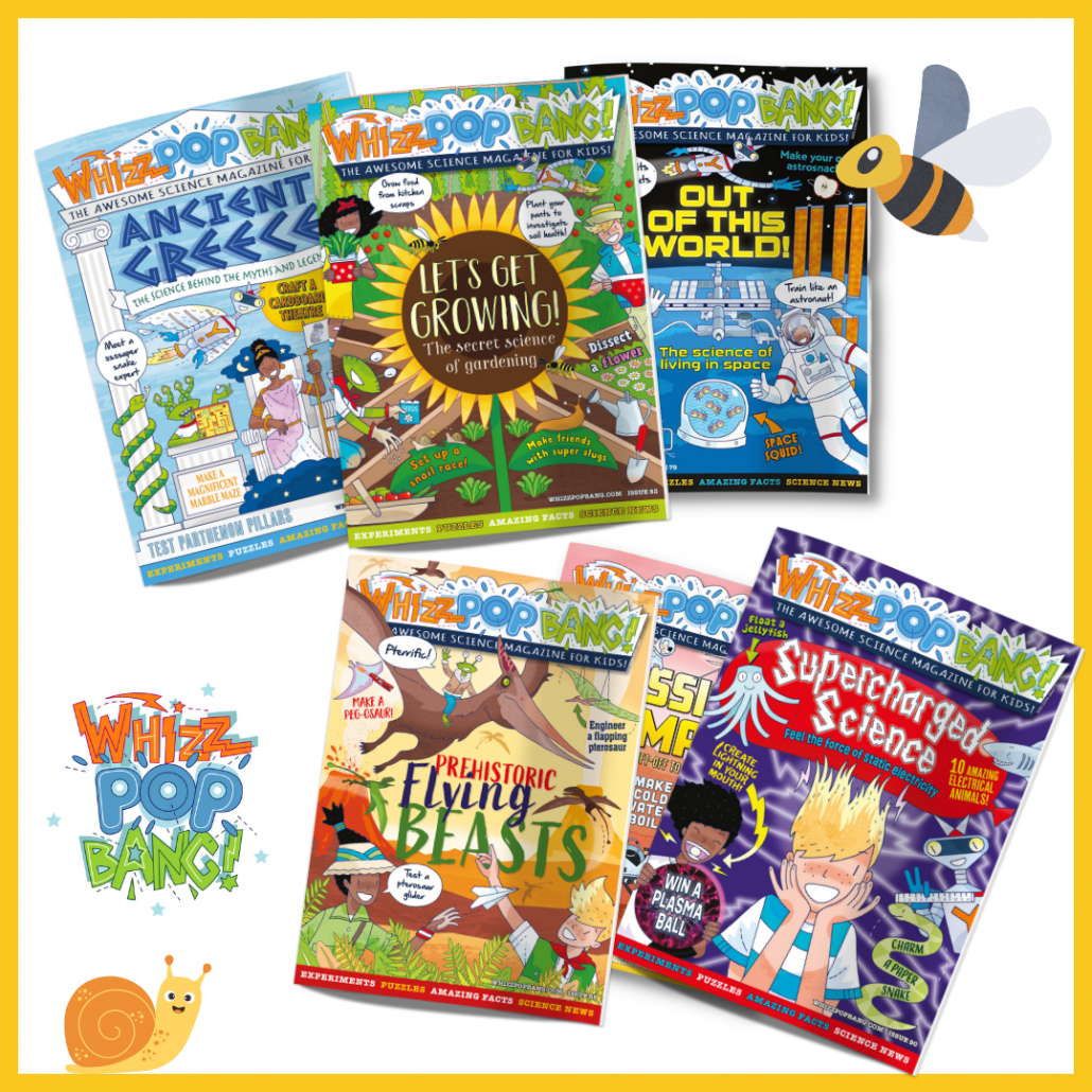 Science gift competition Whizz Pop Bang science magazine