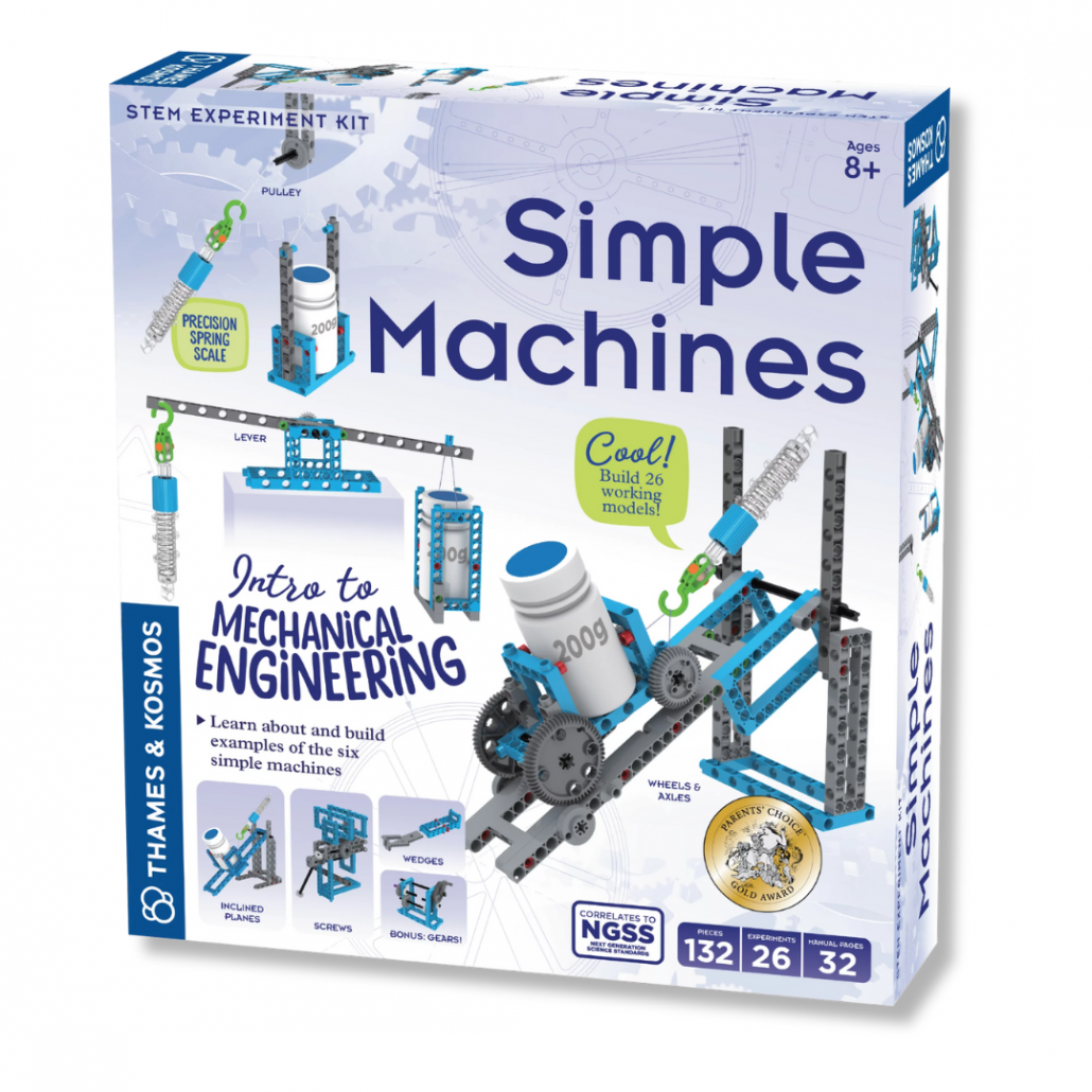 Simple Machines mechanical engineering toy set