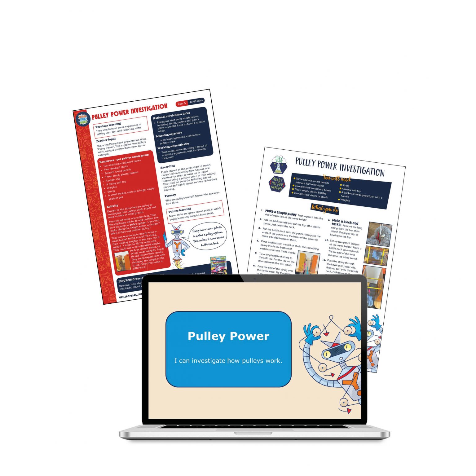 Teaching about pulleys in year 5 Whizz Pop Bang Blog