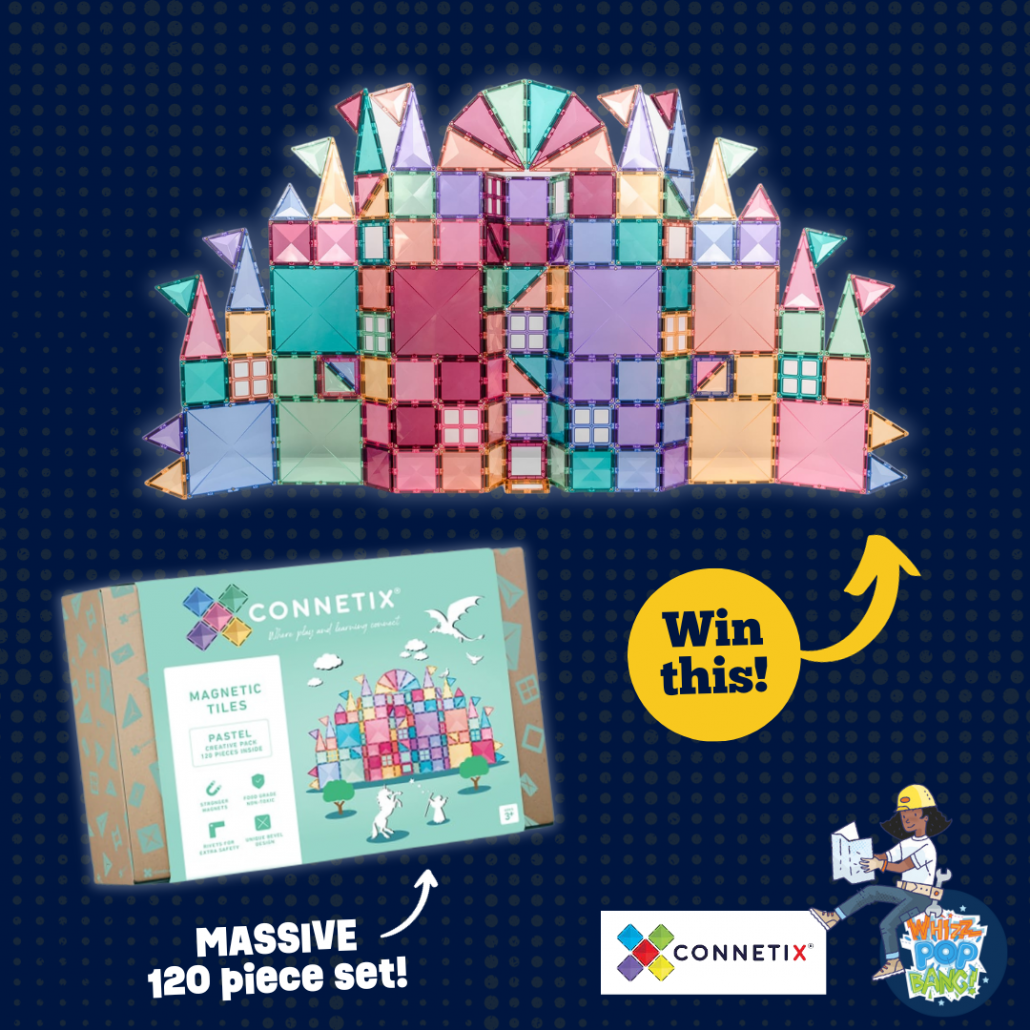 Connetix Tiles PASTEL 120 Piece Creative Pack