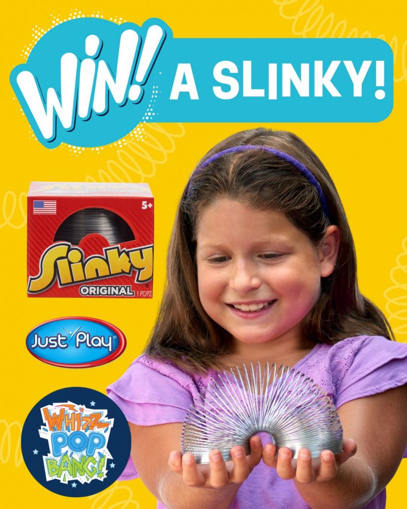 Win a classic slinky toy!