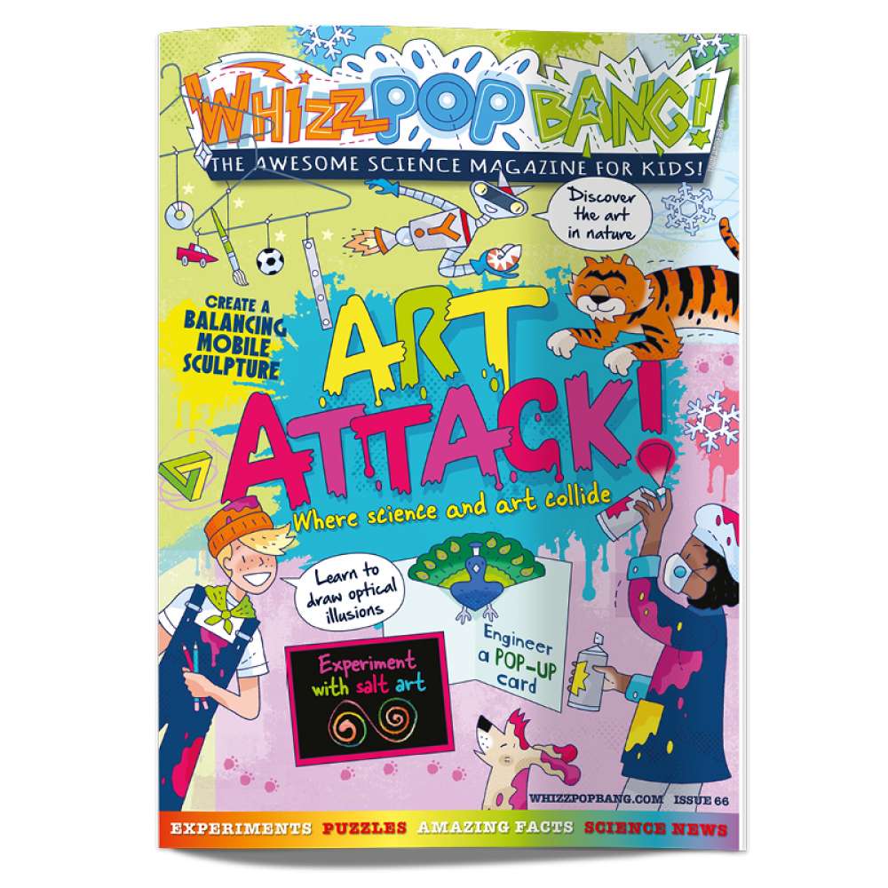 Science Magazine For Kids About Art