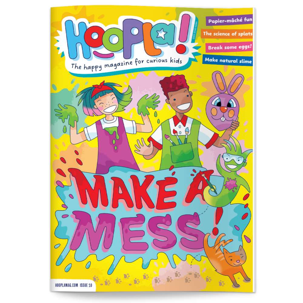 Hoopla Issue 10: MAKE A MESS image 1