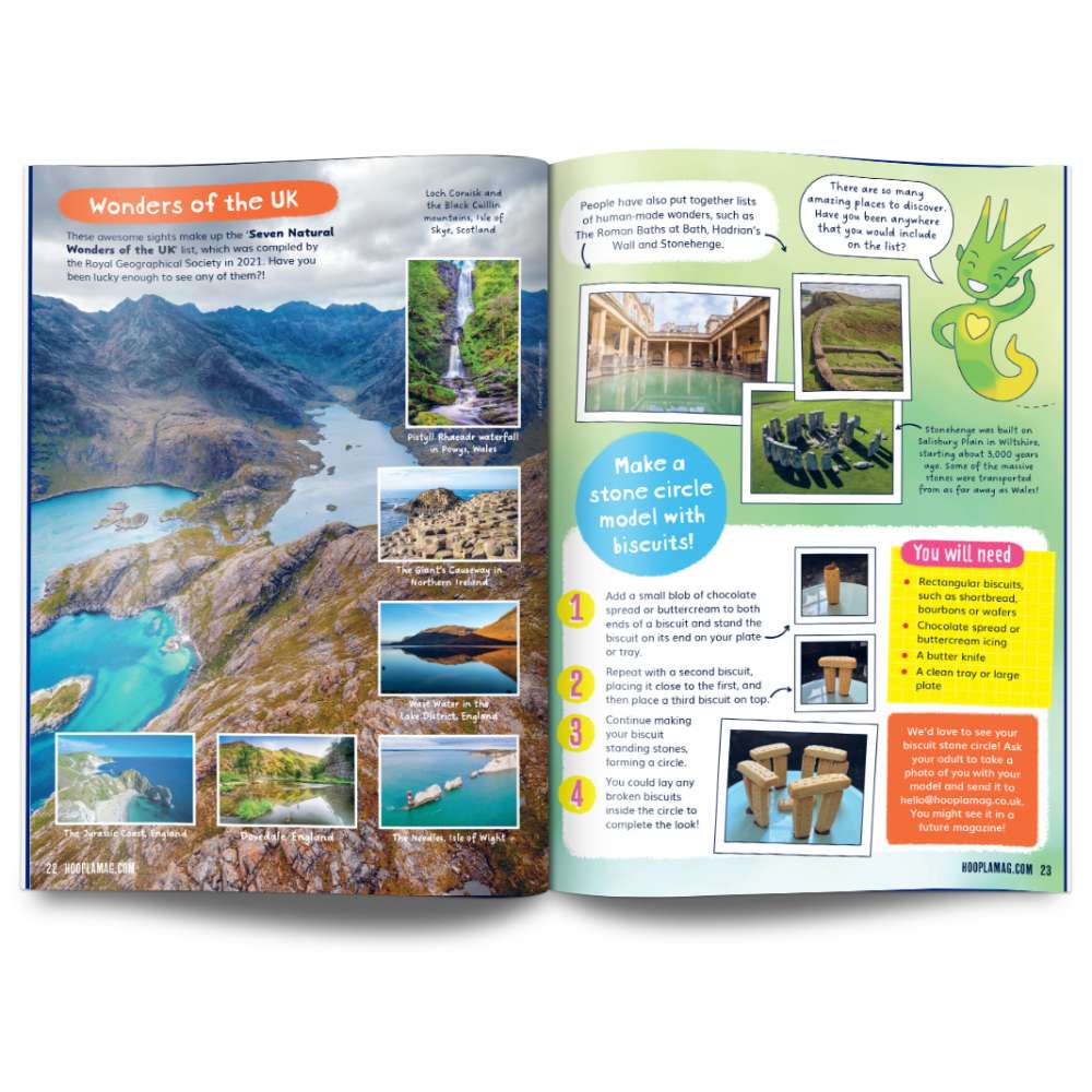 Hoopla Issue 25: WONDERS OF THE WORLD image 4