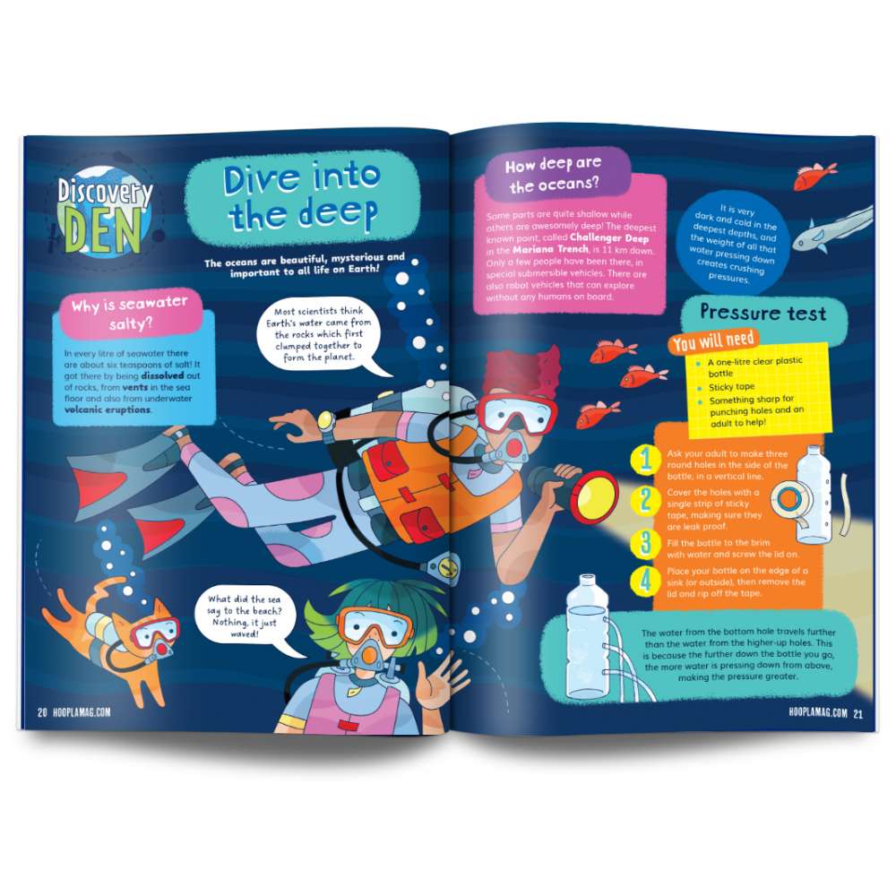 Hoopla Issue 8: DEEP BLUE SEA image 2