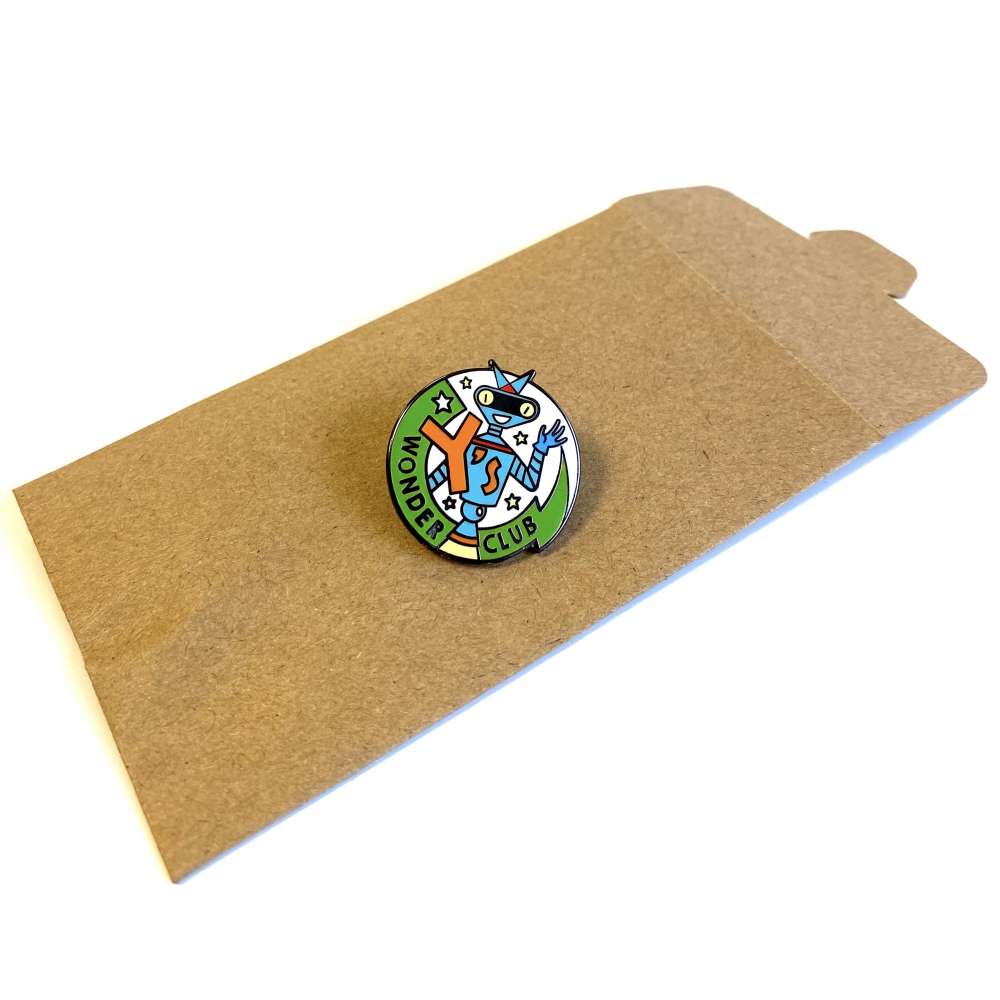 Y's Wonder Club enamel pin badge - OUT OF STOCK - do not purchase image 2