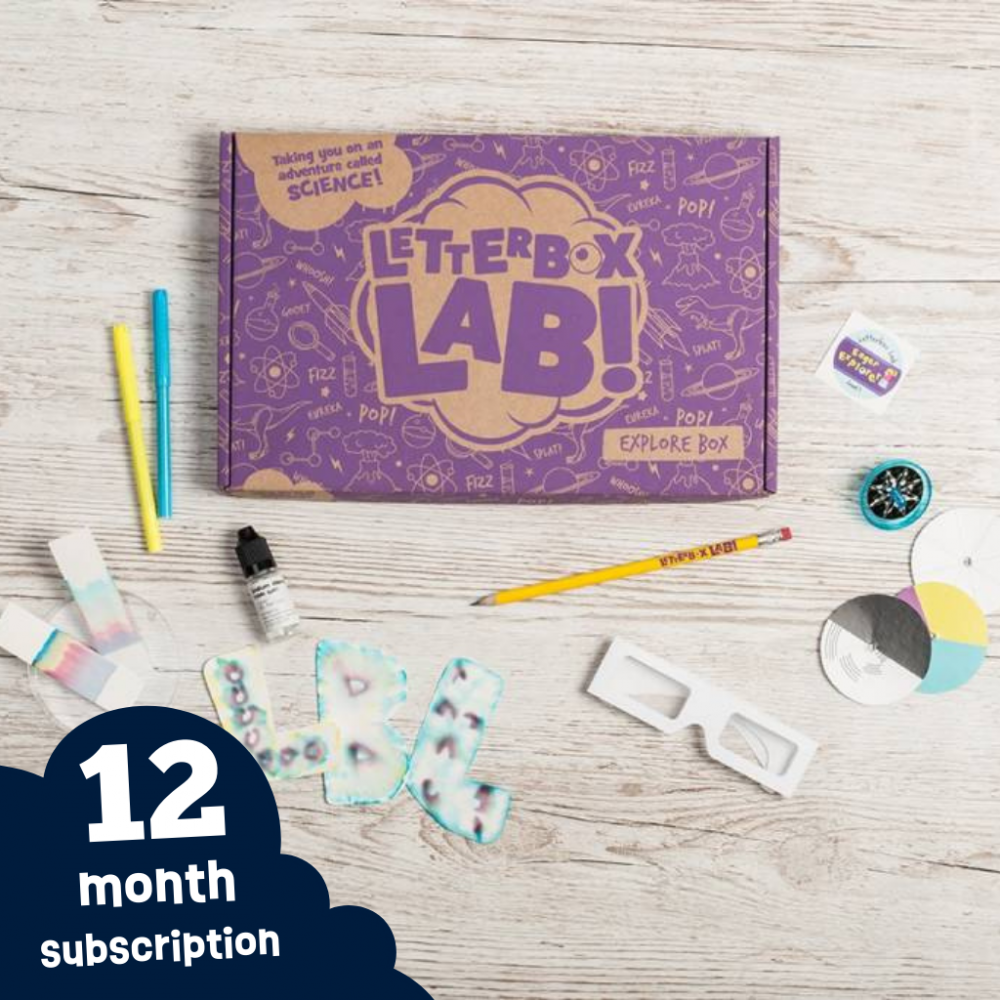 Letterbox Lab Explore Box - 12 month subscription image 1