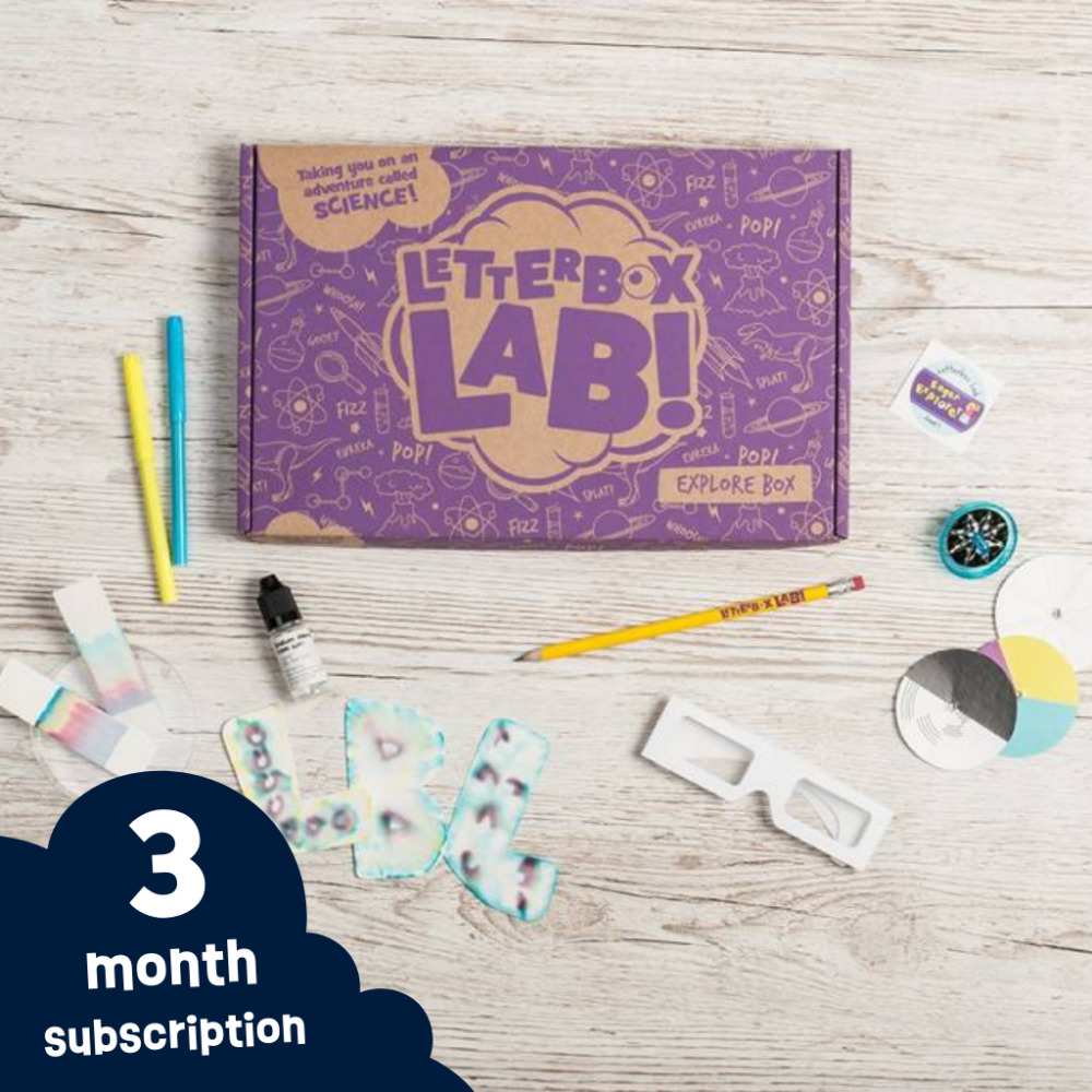 Letterbox Lab Explore Box - 3 month subscription image 1