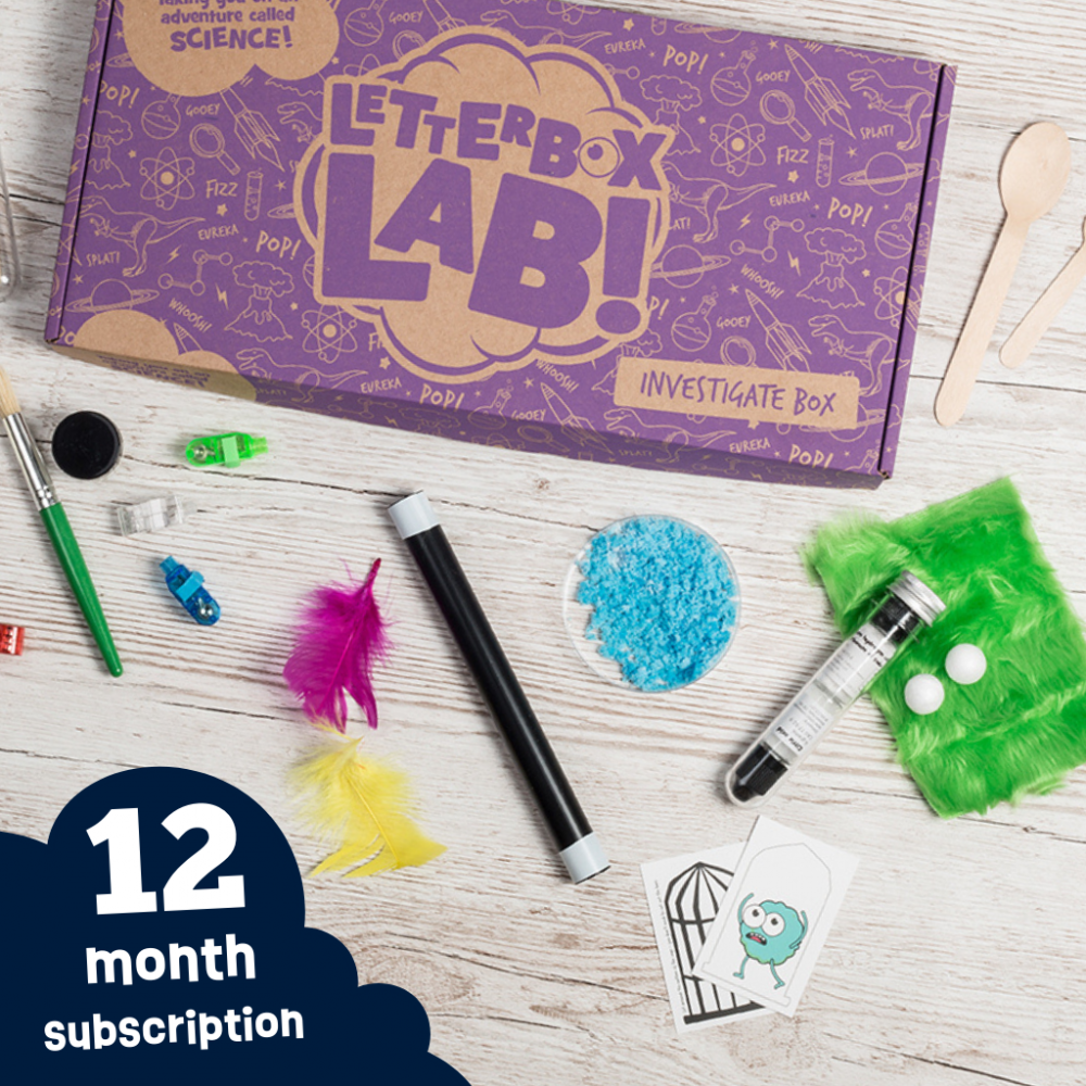 Letterbox Lab Investigate Box - 12 month subscription image 1