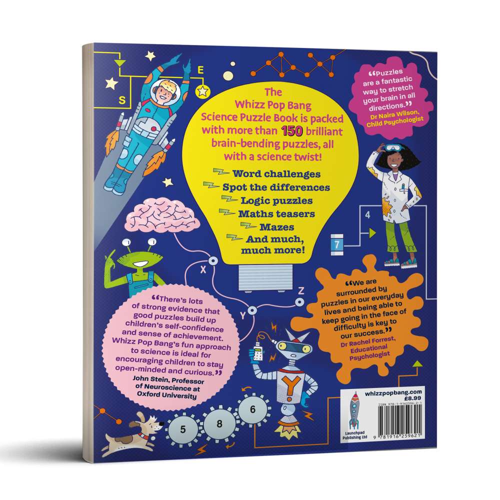 Whizz Pop Bang Science Puzzle Book image 2