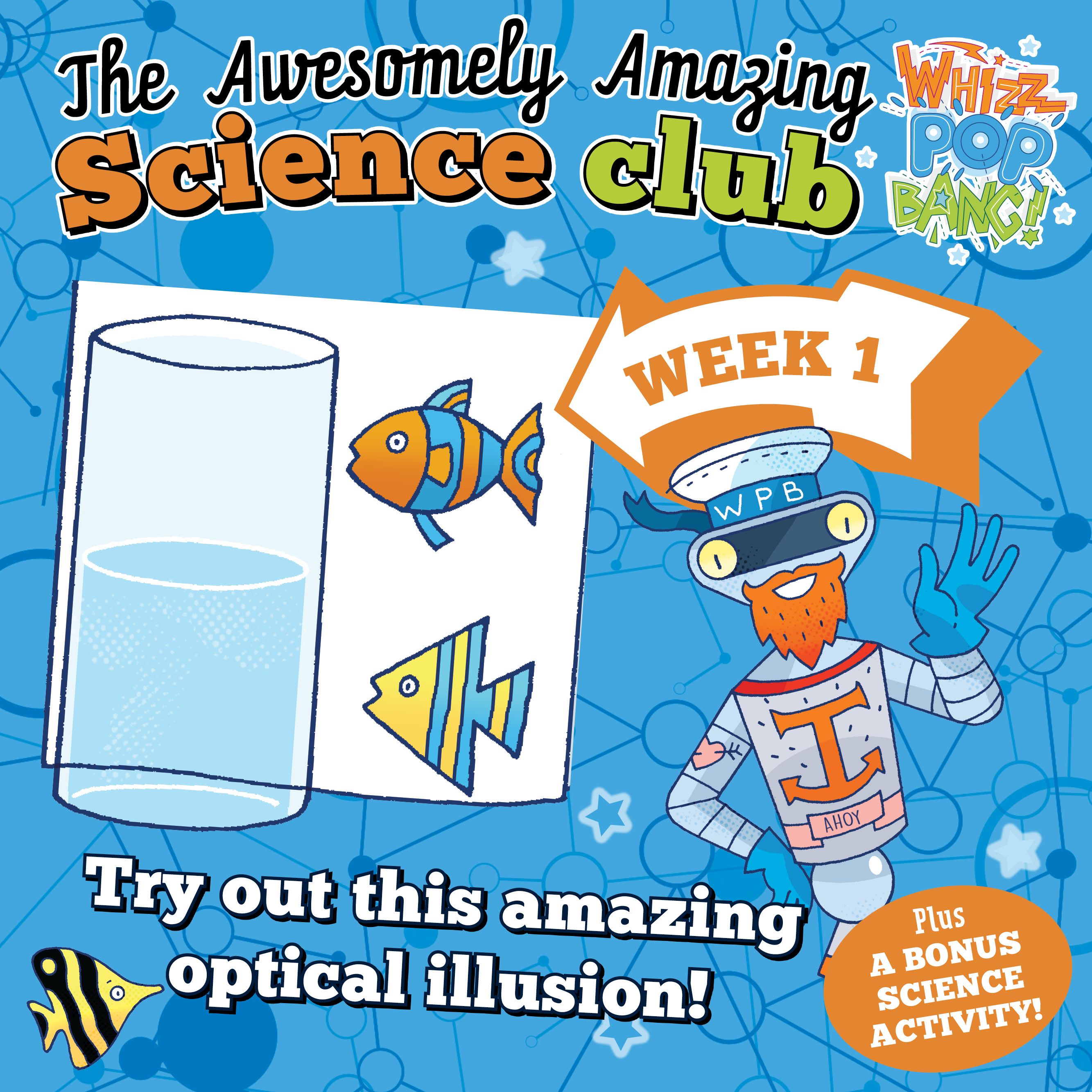 Science club - optical illusion activity.